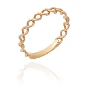 انگشتر مينيمال طلاچين - تصویر 1