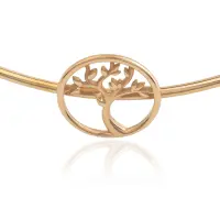 دستبند طلای بچگانه درخت - تصویر 1